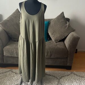 Universal Thread Olive Green Midi Dress